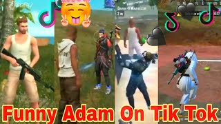 🔥Free Fire Best Funny Adam On Tik TokNew Trending Wtf moment most Epic moment ffgamingboss [upl. by Cirillo]