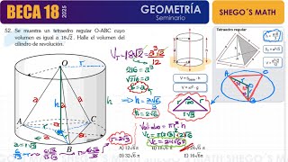 BECA 18SOLUCIONARIO DE GEOMETRÍA SIMULACRO 09 [upl. by Ahsieket]