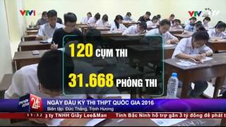 Ngày đầu thi tốt nghiệp THPT Quốc gia 2016  VTV24 [upl. by Dina]