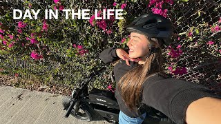 Exploring LA on an EBike  day in the life ⭐️🚴🏻‍♀️ yadeaglobal [upl. by Alleoj317]