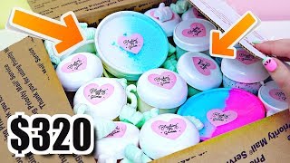 100 Honest Review of 320 SLIME PACKAGE Is EXPENSIVE SLIME Worth The Money [upl. by Fujio732]