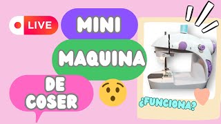 Cosas que Debes Saber Antes de Usar una Mini Máquina de Coser [upl. by Yttisahc127]