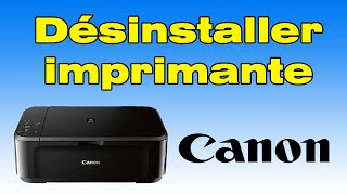 Comment désinstaller une imprimante Canon sur Windows 🖨️ [upl. by Naelopan]