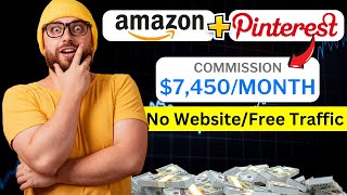 How To Promote Amazon Affiliate Links on Pinterest  I Make 7450MO [upl. by Shawnee]