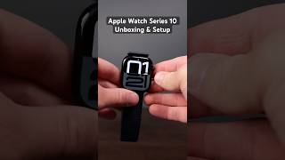 Unboxing amp Setup of the Apple Watch Series 10 46MM with Ink Sport Loop apple appleunboxing [upl. by Aehsal]