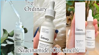 The ordinary niacinamide 10 zinc 1how to useordinary serum review [upl. by Swanhildas553]