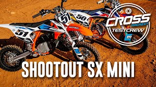 TEST KTM SXE 5 VS KTM 50SX FACTORY EDITION [upl. by Queenie18]