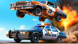 EPIC Police Chases amp MASSIVE Crashes in the Best of BeamNG Drive Mods [upl. by Illom]