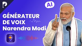 Générateur de voix Narendra Modi  Changeur de voix président  Changer la voix dune célébrité [upl. by Grewitz]