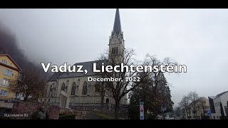 Vaduz Liechtenstein 🇱🇮 Walking Tour  2023  4K  Travel Without Words [upl. by Atok]