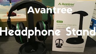 Avantree HS102 Headphone Stand Unboxing and Review [upl. by Mariette]