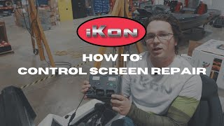 How To Install  Repair Custom Control Screen  iKon Boats [upl. by Emmye110]