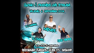 Dj Gamma Special Guest live  Gizmo and Friends [upl. by Anail]