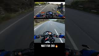 Ns200 Bs6 Vs Ns200 Bs3 ⚡ Subscriber Vs Me 💔ns200 motovlog rider [upl. by Harp]