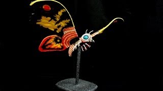 モスラ Mothra 30 cm Scale Size Maquette Statue ゴジラ 1964 version [upl. by Netsuj5]