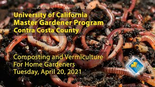 Composting and Vermiculture for Home Gardeners [upl. by Sumner636]