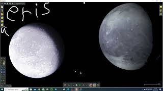 planetdwarf planet size comparison algodoo [upl. by Nnylamme909]