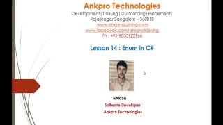 C Beginner to advanced  Lesson 14  Enum [upl. by Austen]