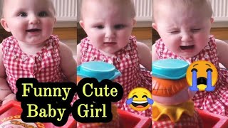 Cutest Baby Crying Moments 9  Funny Cute Baby Girl Crying baby try not to laugh Shorts Status [upl. by Nelleyram834]