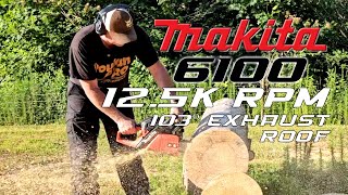 Makita Dolmar 6100 ported for 60cc shootout [upl. by Egamlat]