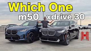 2025 BMW x3 m50 vs x3 xdrive30  Which is Better Full Specs amp Test Drive [upl. by Enamart]