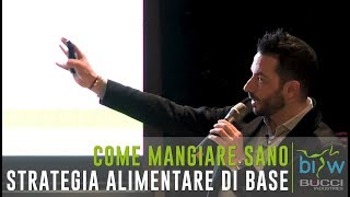 COME MANGIARE SANO  Strategia Alimentare di base Conferenza BiWellness  29 GENNAIO 2019 [upl. by Nimocks167]