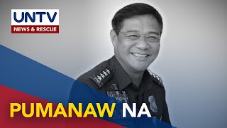 Dating PNP chief retired Gen Camilo Cascolan pumanaw na [upl. by Nuahsad900]