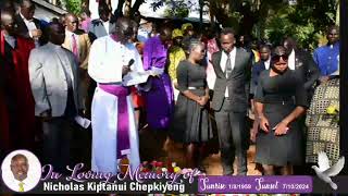 IN LOVING MEMORY OF THE LATE NICHOLAS KIPTANUI CHEPKIENG [upl. by Davin]