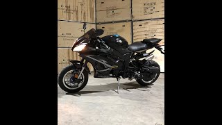 VENOM X18 50CC  AUTOMATIC MOTORCYCLE  MOPED  STREET LEGAL  WALK AROUND VIDEO  8559841612 [upl. by Raynell]