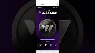 How To Connect Wallet On W Coin [upl. by Llerrit48]