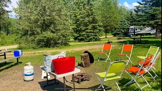 Camping at Pembina River Provincial Park [upl. by Nylrahc558]