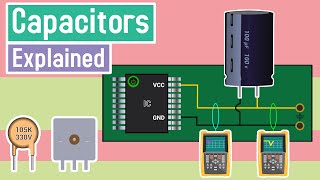 Capacitors Explained  Types and Application [upl. by Ahsile]