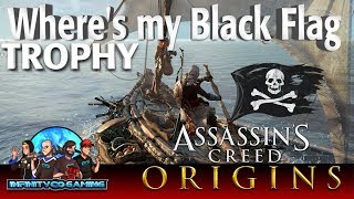 Assassins Creed Origins  Wheres My Black Flag  Defeat 8 Ship Captains [upl. by Gahan335]