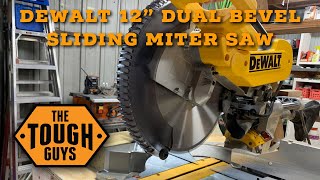 Dewalt 12in Sliding Miter Saw DWS779 Setup amp Review [upl. by Moriah]