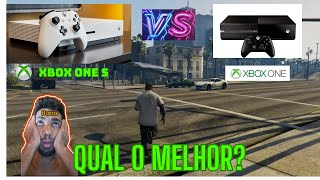 XBOX ONE S VS XBOX ONE FATQUAL O MELHOR ❓ [upl. by Boorer337]