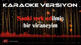 YIKILMIŞIM BEN İbrahim Tatlıses  KARAOKE [upl. by Lorimer580]