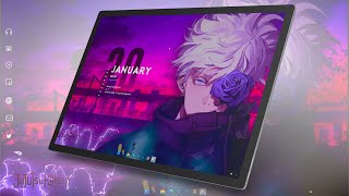 How to make your desktop look better  Jujutsu Kaisen Themes  Gojo Satoru [upl. by Belsky367]