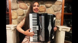 6252  Black Polverini C30 Piano Accordion LM 41 120 999 [upl. by Lisette]