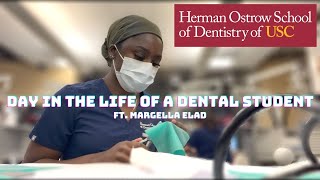 Day In The Life of a Dental Student At Herman Ostrow School Of Dentistry of USC  Dental School Vlog [upl. by Asusej]