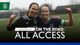 Glasgow City 1 Hibs Women 1 45 on penalties  On The Road ALL ACCESS [upl. by Ailee]