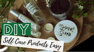 5 Homemade Organic Skin Care Recipes  DIY Self Care Products Easy [upl. by Ardek]