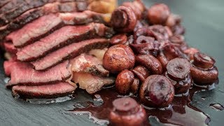 Steak grilled on Cast Iron  Côte de Boeuf [upl. by Herald]