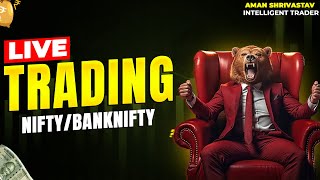 Nifty 50  Bank Nifty Option Trading live 23022024  Live Friday Analysis With Aman Srivastav [upl. by Okomot]