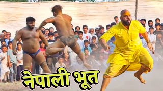 नेपाली थापा ने मचाया कोहराम  जबरदस्त कुश्ती  Lucky thapa new kushti [upl. by Enilegnave]