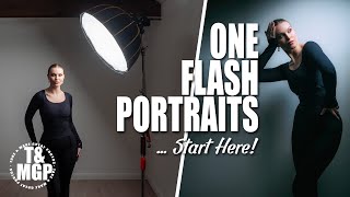 How ONE Flash Can Help You Master Portrait Lighting  Take amp Make Great Photography with Gavin Hoey [upl. by Yartnoed]