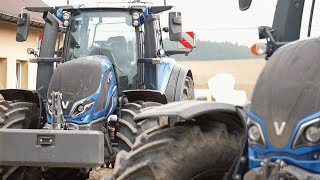 Z WIZYTĄ U NASZEGO STAŁEGO KLIENTA KTÓRY POSIADA 3 CIĄGNIKI MARKI VALTRA  AGROTECHNIK [upl. by Uok693]