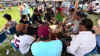 Whitefish Jrs Team Special Poundmakers Lodge Powwow 2024 [upl. by Nellir568]