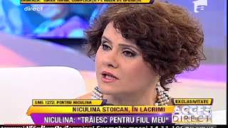 Niculina Stoican la Acces Direct despre dorul pentru fiul ei Vlad [upl. by Zacharia]