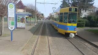 Gotha Linie 1 ab Hersdorfstraße bis Krankenhaus [upl. by Neeruan593]