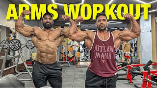 Rohit Khatri x Nitin Chandila  Arms Workout [upl. by Esekram]